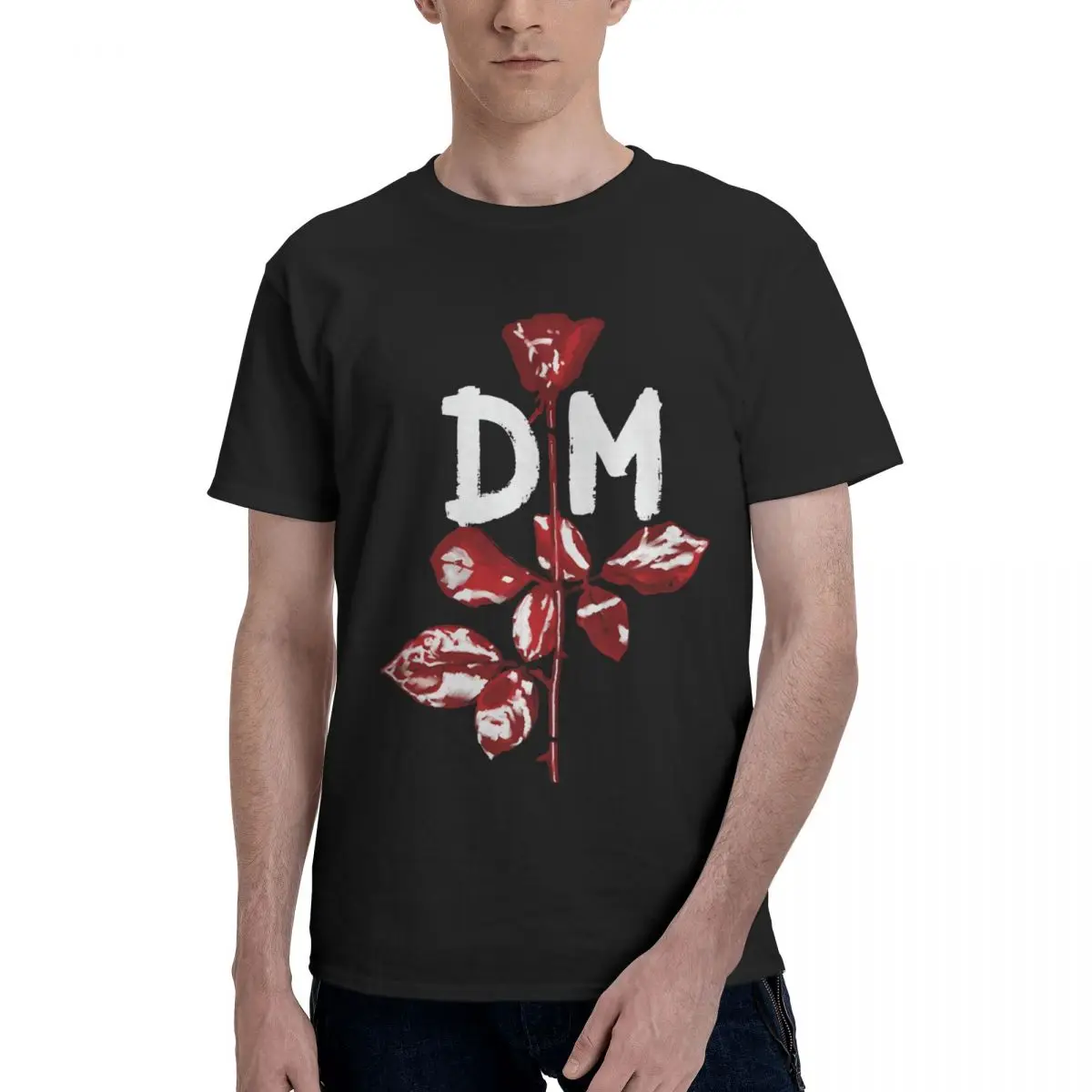Violator Depeche Cool Mode Vintage Men T-Shirt Cotton Tee Magliette A Maniche Corte Top Abbigliamento Da Uomo