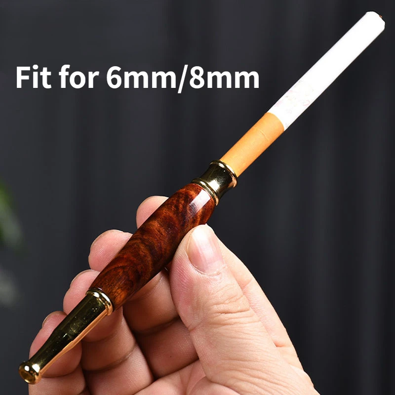 

Recirculating Wooden Cigarette filter Microfilter Washable Smoke Mouthpiece Circulation dual use Hookah Pipe Smoking Accessories