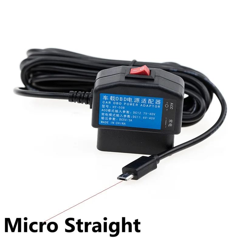 5 فولت/3A سيارة داش كام صغير مايكرو usb c نوع c ال...