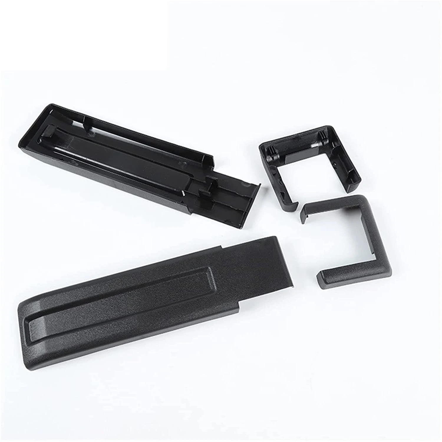 2PCS Car Rear Black Tailgate Hinge Cover FOR Jeep Wrangler JK Jku 2007-2017 Spare Tire Holder Hinge Decoration Cover Trim