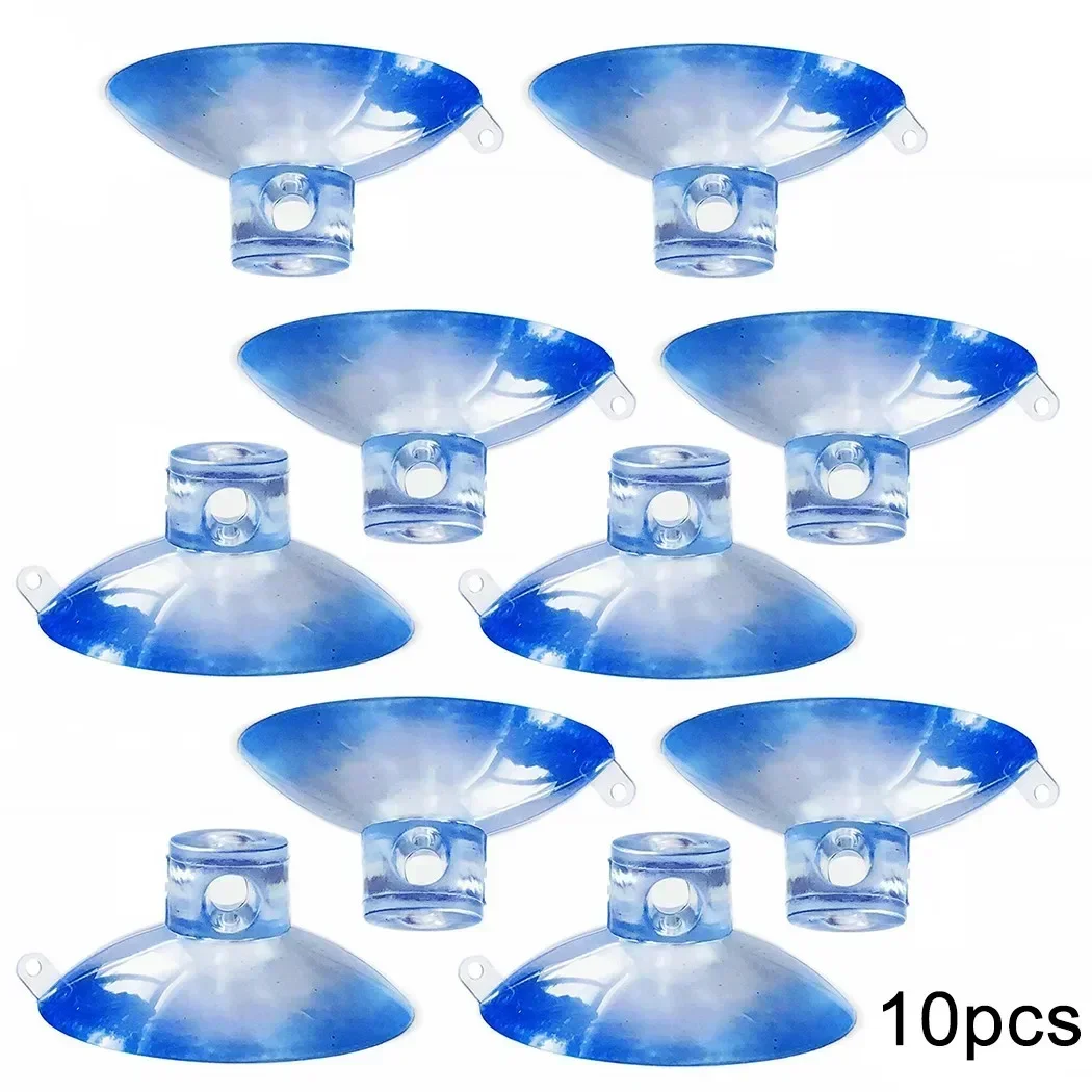 10pcs Transparent Suction Hooks Kitchen Bathroom Glass Casement Wall Hooks Hanger Household Organizer suction hooks