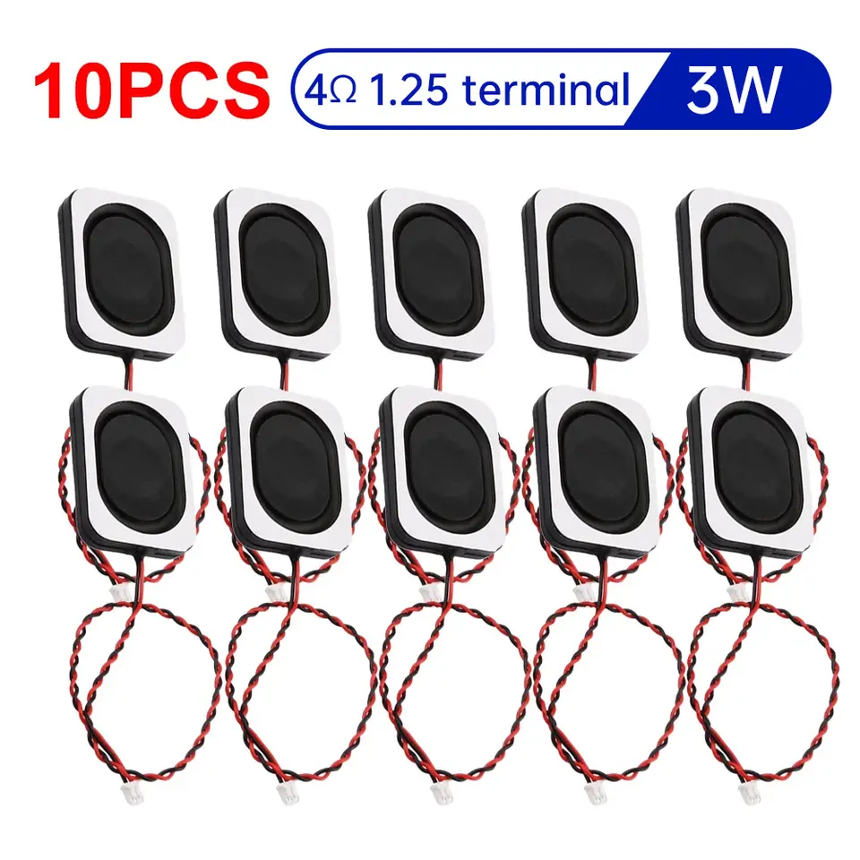1-10PCS 4 ohm 3W/ 8 ohm 2W Speaker Square Small Cavity Notebook Computer 3525/2535 Ultra-Thin Box Speaker image 11