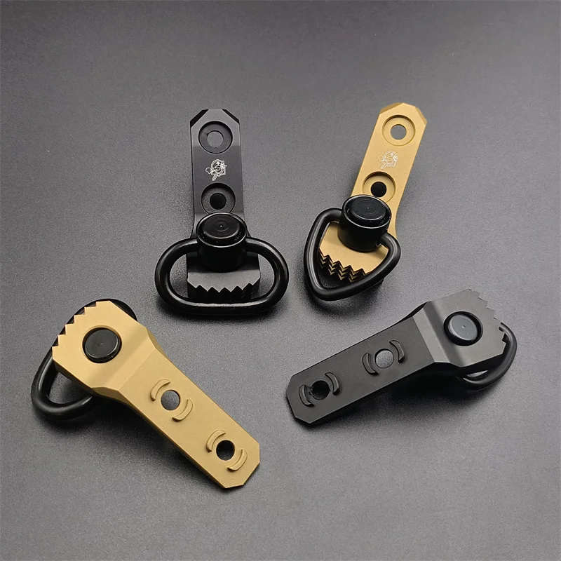 KAC Straps Button Base QD Sling Swivel Button Mount M-lok 360Degree Swivel Quick-Release Two Point Sling Adapter