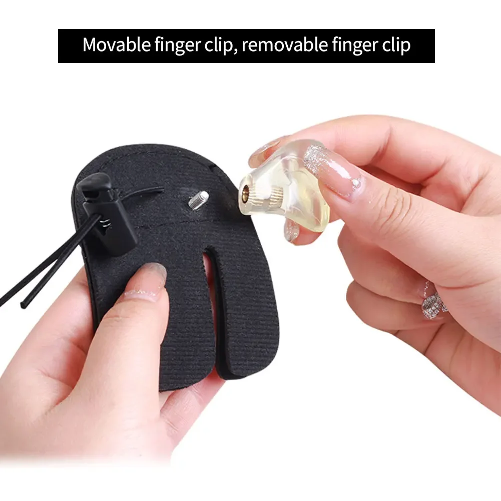 Cow Leather Archery Finger Guard Protection Pad Glove Tab Bow Shooting Hand Guard Tool  Arrow Training Shooting Hunting Supplies