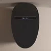 New Design P Trap Automatic One Piece Black-gold Bidet Best Sell Coloured Smart Toilet with Intelligent Voice Control 4
