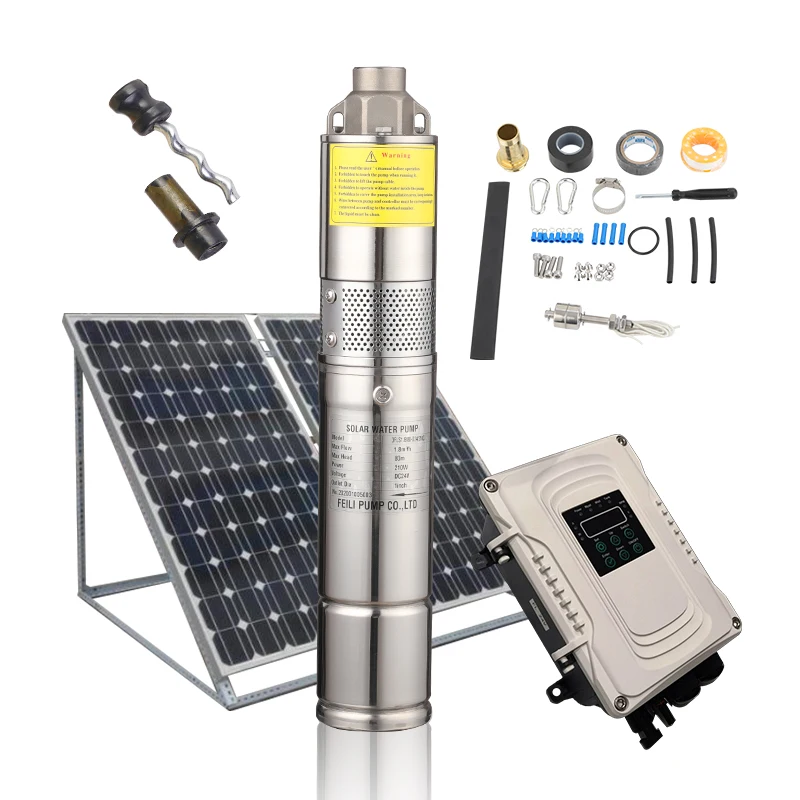 

deep well 48 v pump stainless steel solar pump competitive 1 horsepower to 5 horse power solar water pump for agriculture