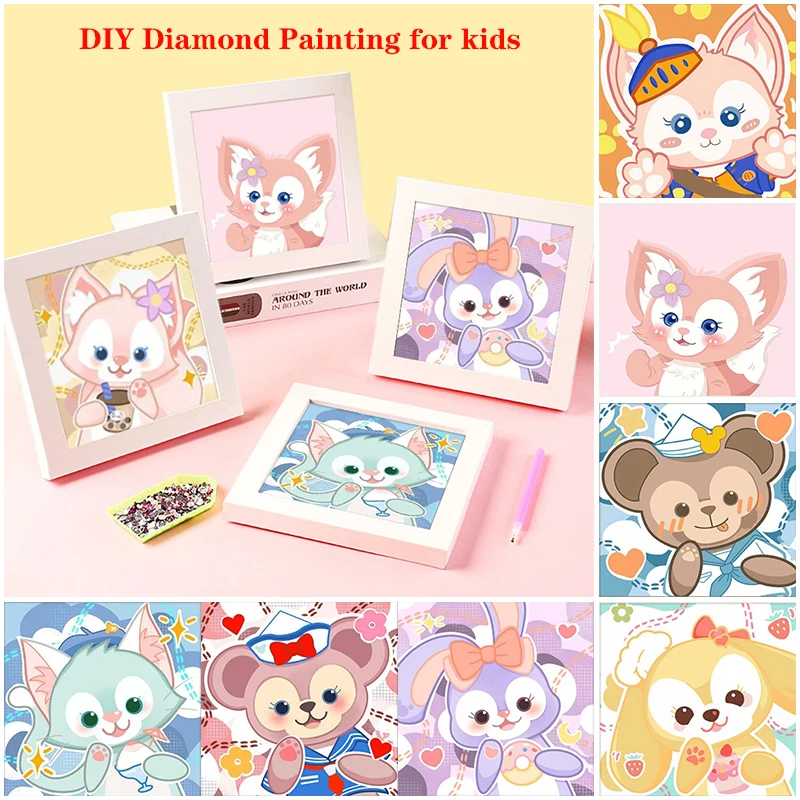 Disney LinaBell Diamond Painting for Kids DIY Small and Easy