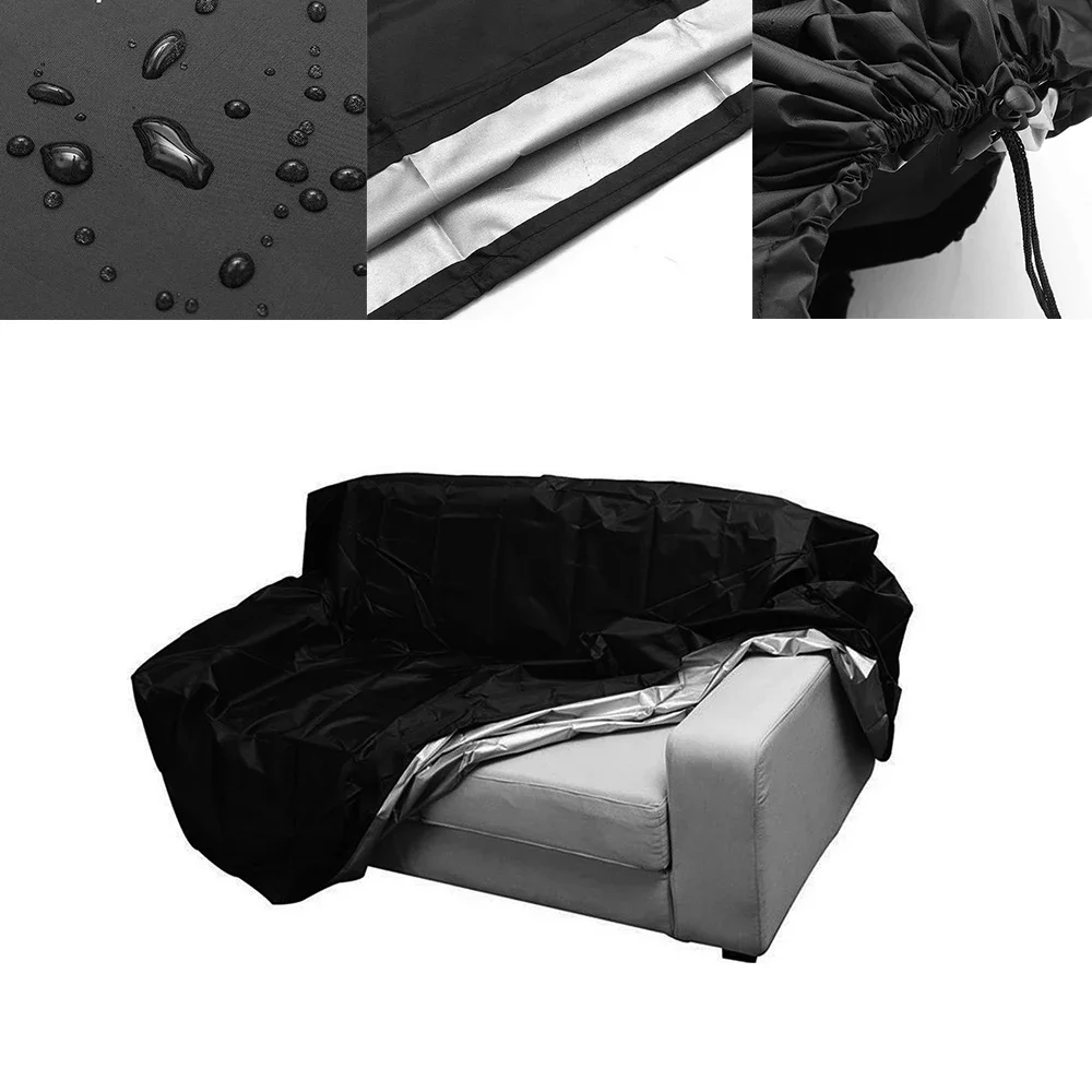 

Garden Table Park Patio Outdoor Dust Snow 2/3/4 Waterproof Furniture Seats Rain Protector Benchs Chair Cover Sofa
