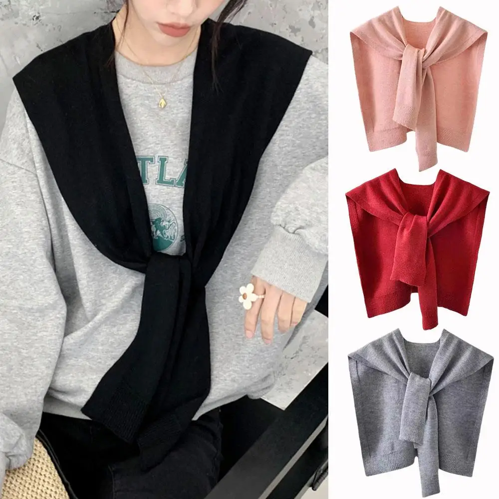 100% Wool Korean Style Knitted Scarf Shawls Women Winter Warm Headscarf Shawl Ladies Neckerchief Echarpe Women's Outerwear Coat