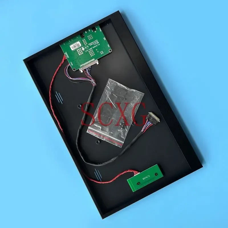 

Fit LP156WF4 15.6" 2 Mini-HDMI DIY Kit Controller Driver Board+Metal Case Micro USB LVDS 40 Pin Portable Refit Display 1920*1080