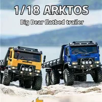 HB CR-18P Arktos Big Bear RC Remote Control Electric 1/18 Flatbed Trailer Six-Wheel Drive Two-Speed Off-Road Climbing Vehicle 1