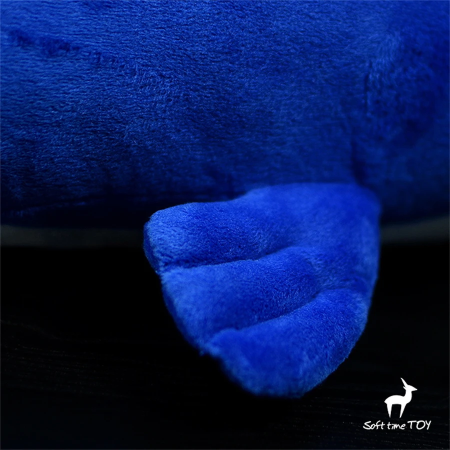 Sperm Whale High Fidelity Anime Cute Cachalot Plushie Pottwal Plush Toys Lifelike Animals Simulation Stuffed Doll Kawai Toy Gift 6