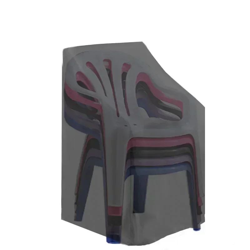 Outdoor Stacked Chair Waterproof Dust Cover - Garden Patio Furniture Protector