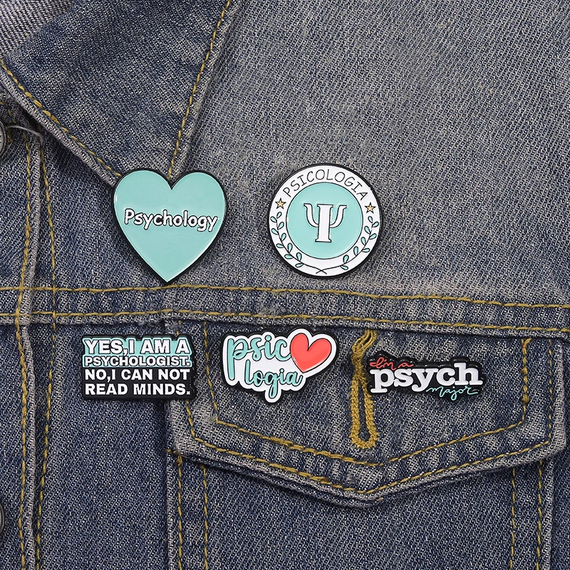 2-5pcs/set Quotes Enamel Pins Custom Psychology Have You Seen This Wizard This is Trifficult Metal Brooches Badge Jewelry Gifts