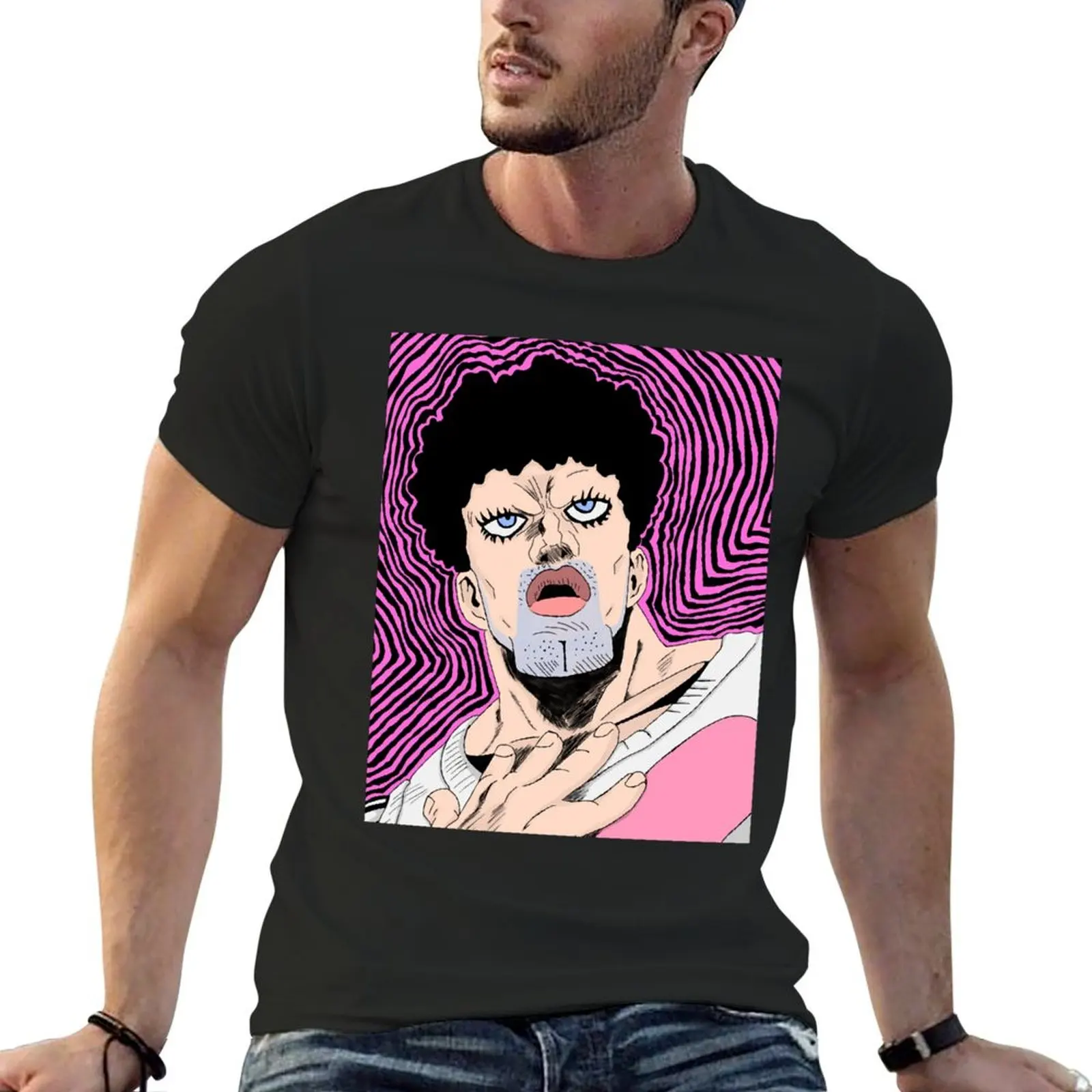 

Puri Puri Prisoner T-shirt anime clothes graphics aesthetic clothes vintage clothes mens