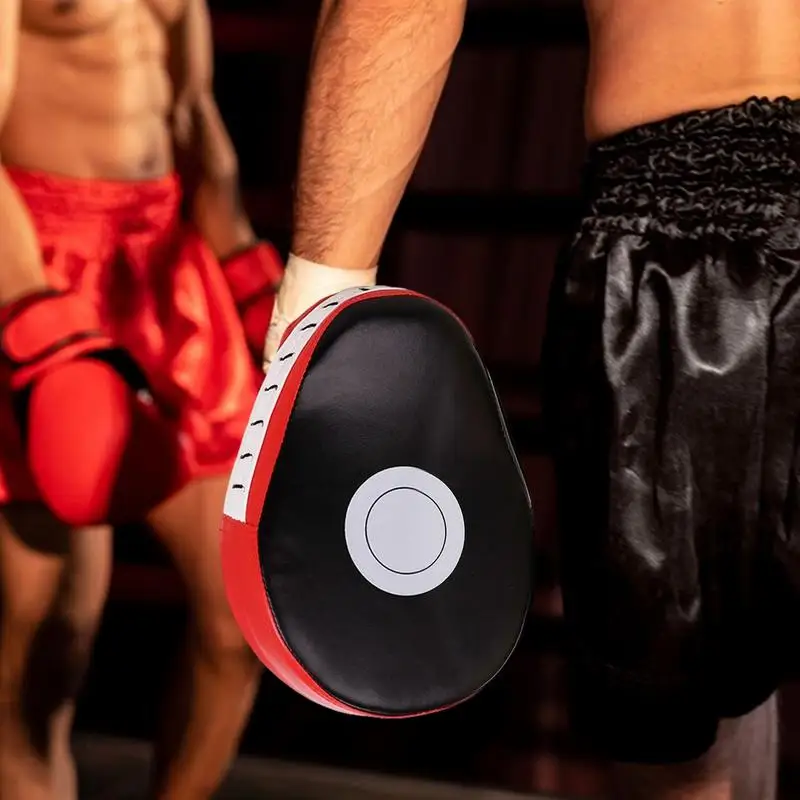 Boxing Pads Mitts Boxing Mitts Training Target Strike Pad Equipment Kick Shield Punching for Adults Kids