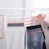 Bedroom Wardrobe Closet Organizer Trousers Scarf Storage Multilayer Trousers Hanger Storage Rack Clothes Hanger Pants Hangers 6