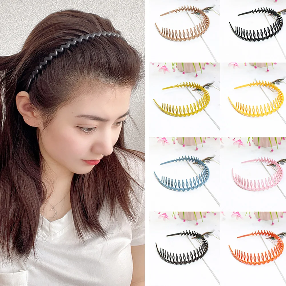 2022 Best Selling New Styles Fashion Wave Plastic All-match Wavy Hair Band  Headband for Women Girl Hair Accessories Headwear - AliExpress