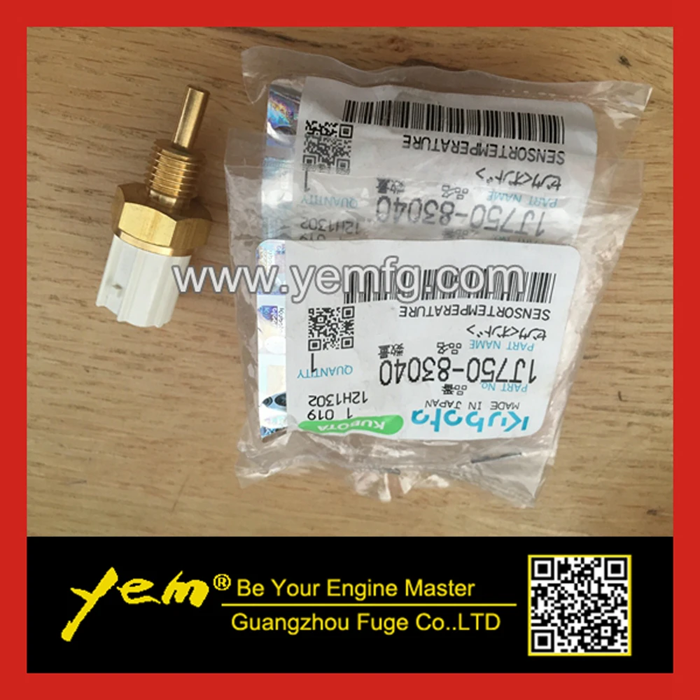 For Kubota V2403 Temperature sensor 1J75083040