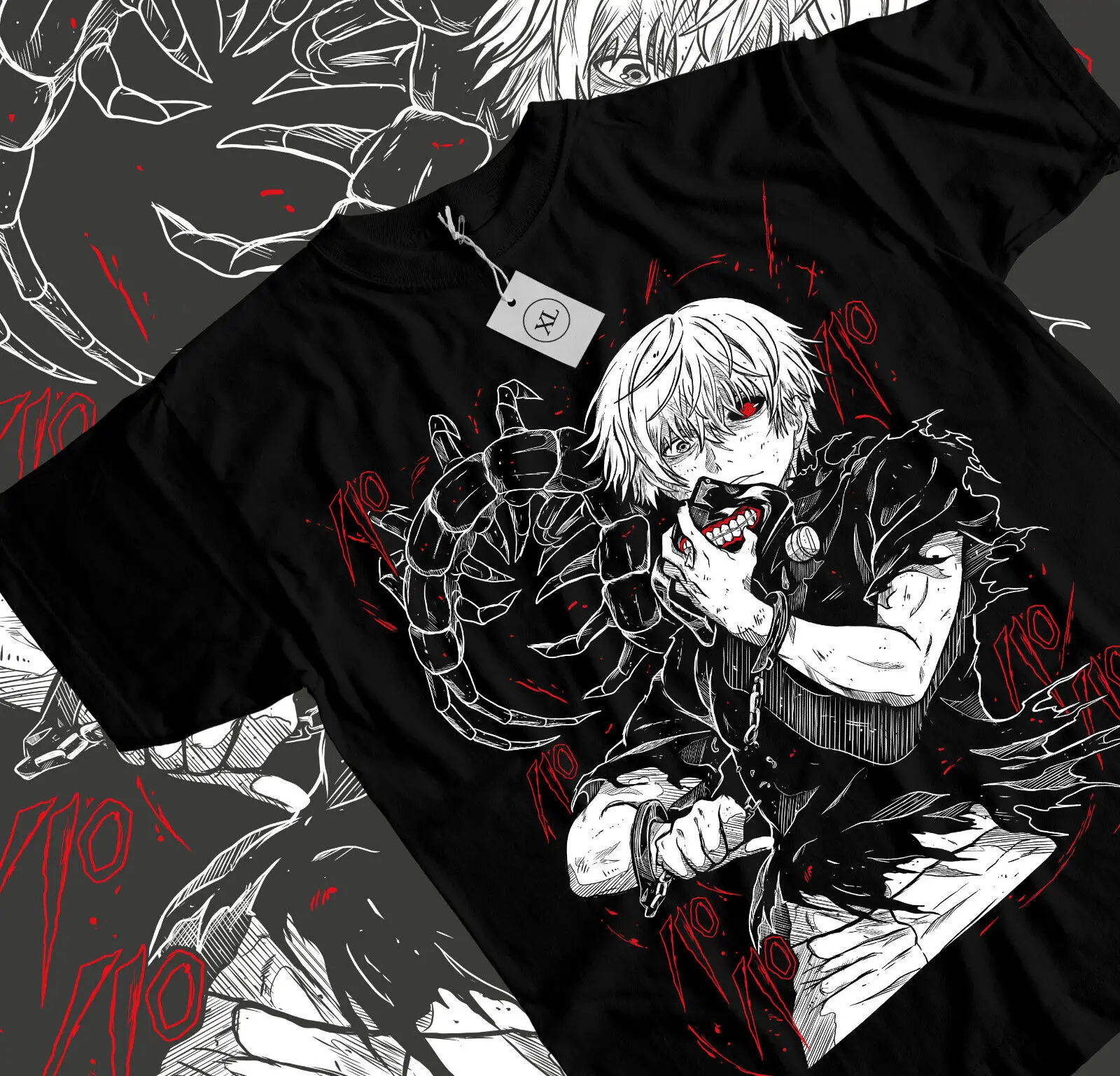 Tokyo Ghoul Ken Kaneki Manga Anime Graphic Tee