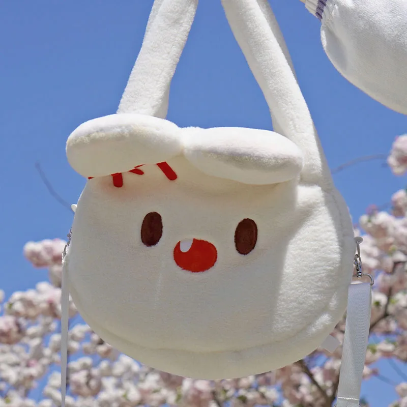 Kawaii Animal Style Lolita Bag Tooth Burst Rabbit Bags Lovely Messenger Bag Sweet Jk School Girls