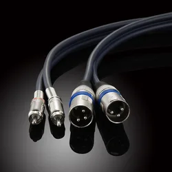 Premium Dual RCA to XLR Audio Cable for Professional Sound Equipment (XLR Male)
