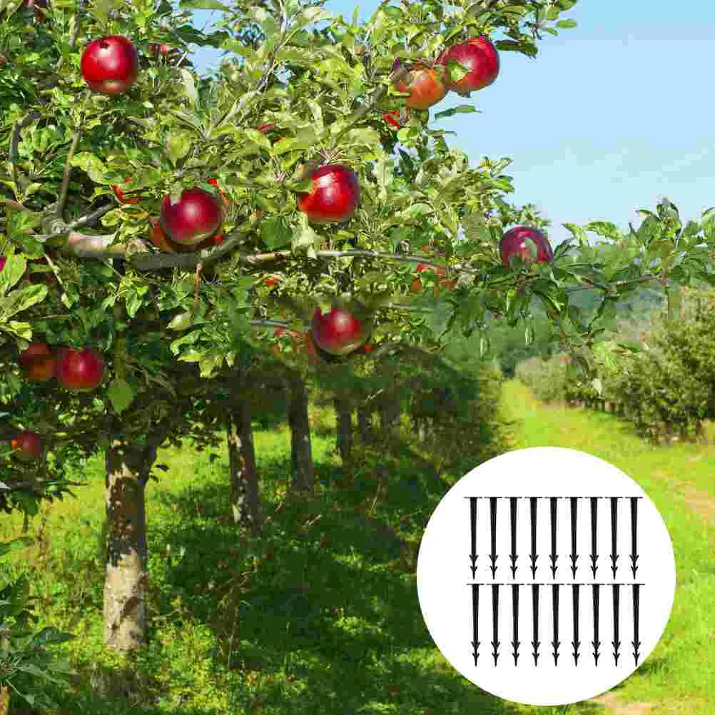 

50 Pcs Ground Nail Fake Grass Tent Nails Camping Peg Artificial Pegs Plastic Stakes