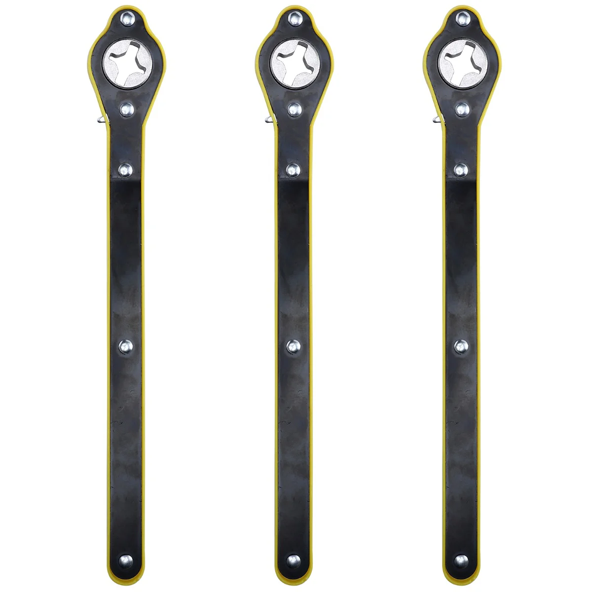 

3 pcs Practical Tire Jack Wrench Car Jacks Tools Wrench Auto Repair Accessories