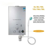 Chauffe-eau instantané au propane GPL SIHAO 6L-18L, chaudière à gaz certifiée avec mode anti-gel et économie d'énergie pour usage domestique 4