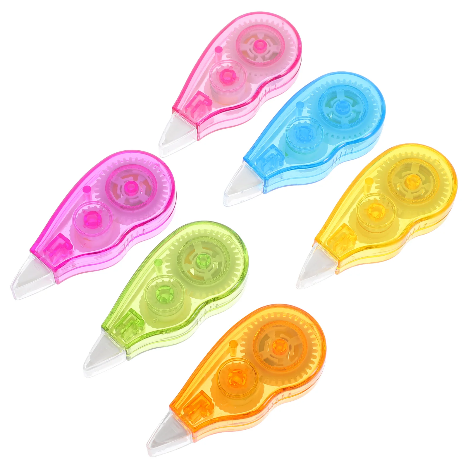 

6pcs White-out Correction Tape Portable Correction Tape Plastic Correction Tape Correcting Tape