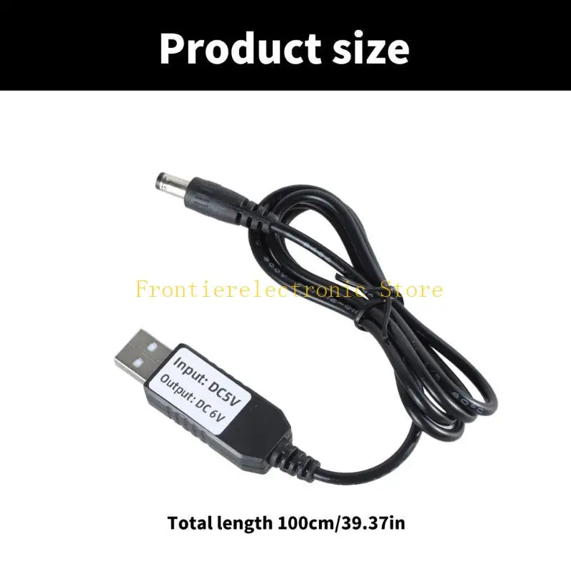 LED 조명 및 소형 애플리케이션용 G8DB USB 5V 6V DC5.5x2.1mm 변환 어댑터 케이블