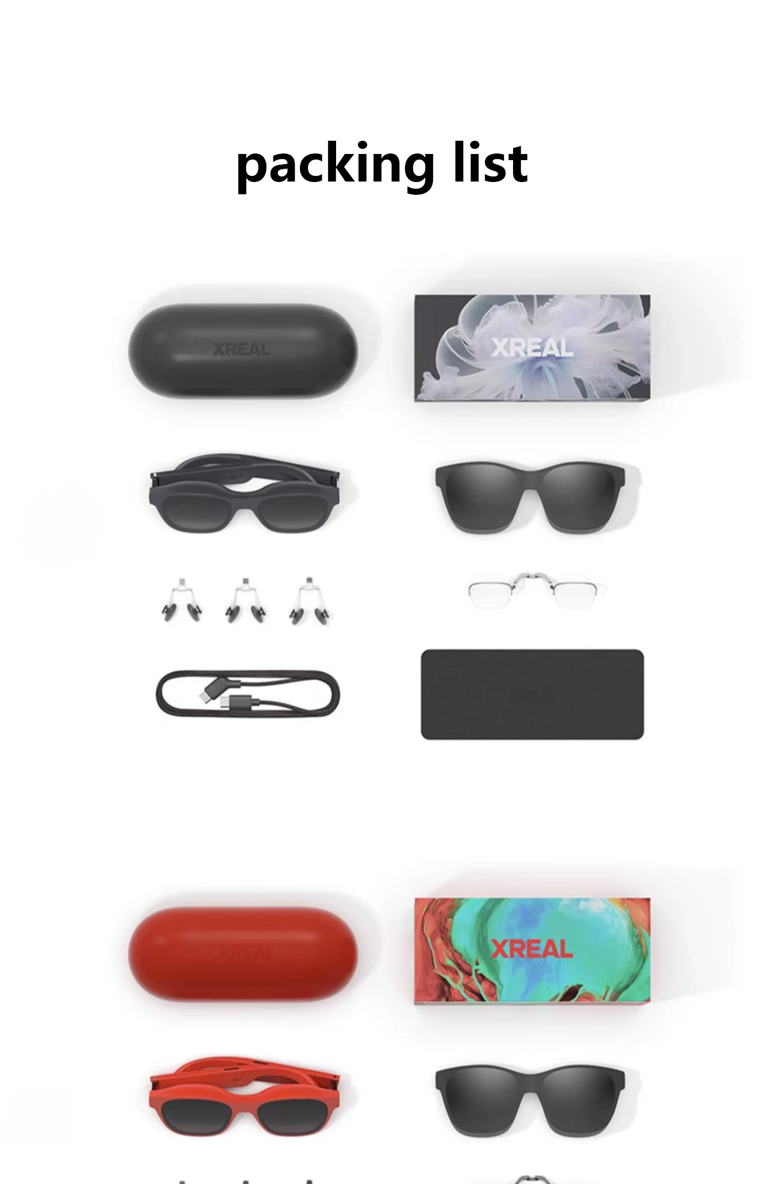 XREAL Air 2 AR Glasses, Up to 330 Wearable Display with All-Day Comfort,  72g 120Hz 1080P, Ideal for Gaming, Streaming and Working, Smart Glasses