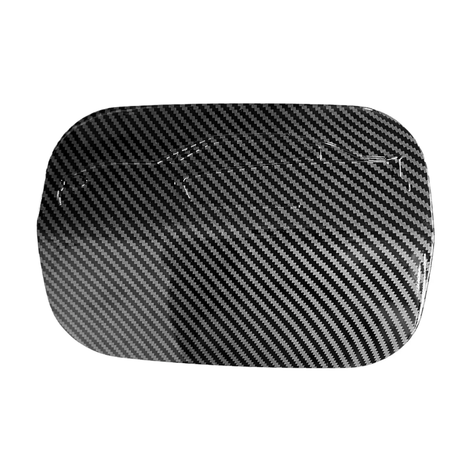 Fuel Door Gas Tank Cover Trim Carbon Fiber Style Decoration for Dodge Charger 15-21 Automotive Accessories High Performance