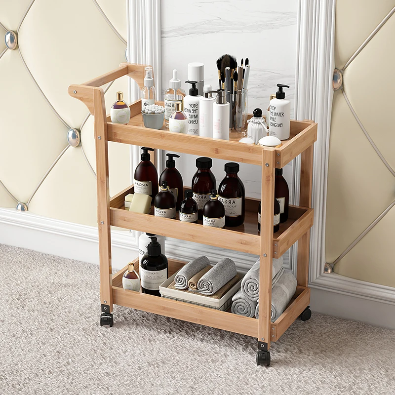 Detailing Drink Salon Trolley Esthetician Supplies Commercial Salon Trolley Cosmetology Wagen Mit Rollen Pretty Furniture YN50ST