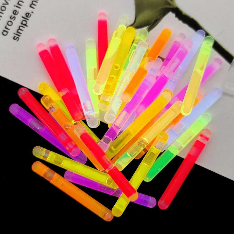 

36pcs Mixed Color Mini 4cm Glow Sticks Chemical light Stick Camping Emergency decoration Party Clubs Concerts Party Bar Supplies