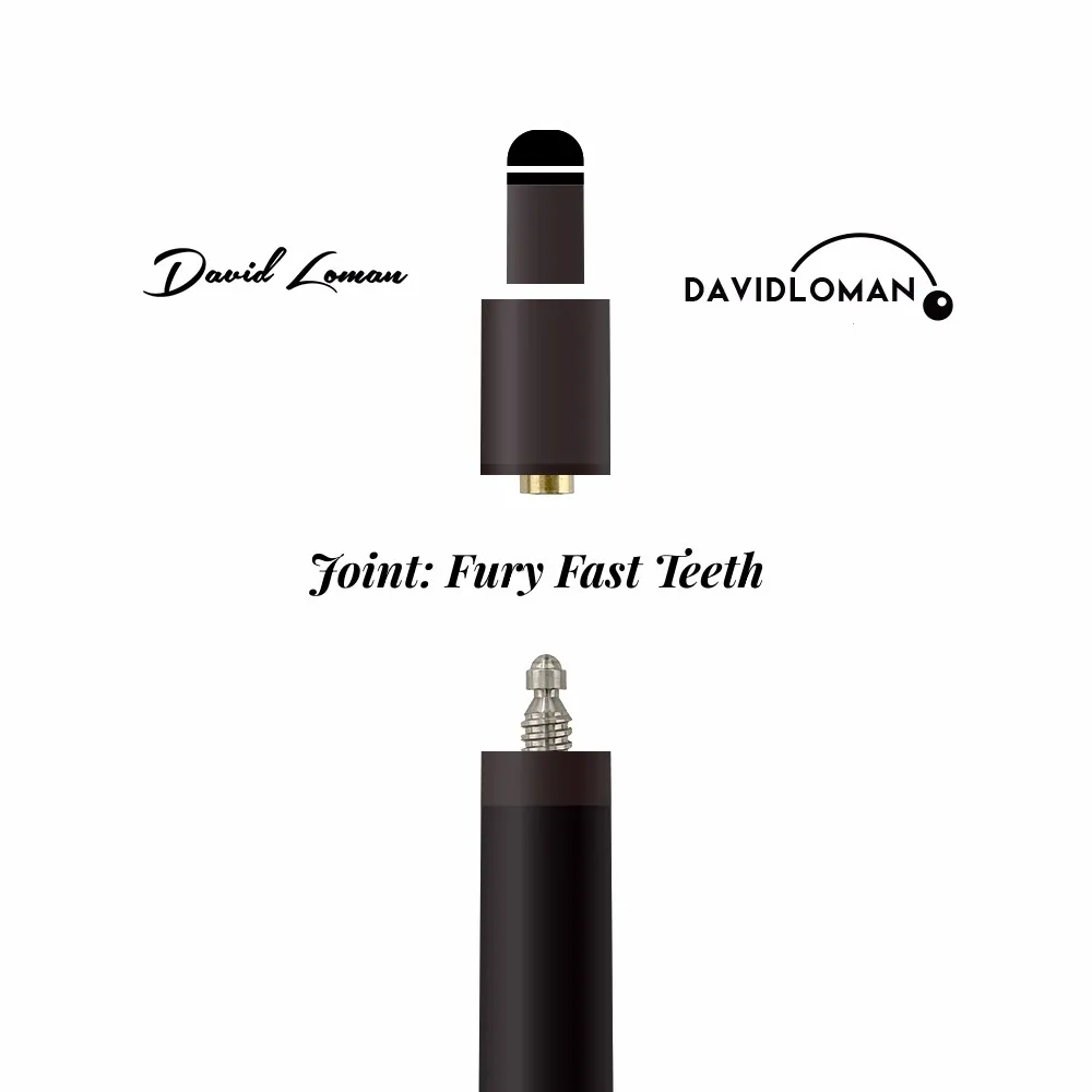 DAVID LOMAN カーボンシャフト12.5mm(ラジアルジョイント) DAVID LOMAN カーボンシャフト12.5mm(ラジアルジョイント