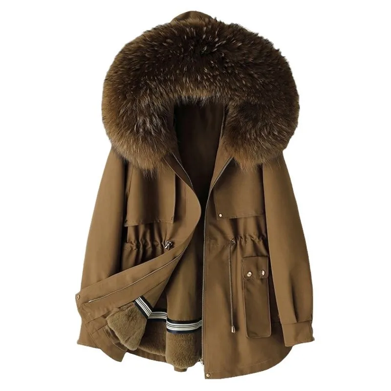 معطف سترة نسائي جديد لعام 2025 على الطراز الكوري ب...