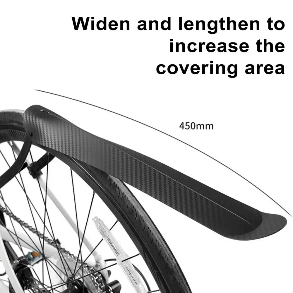 

Rear Mudguard Lightweight Universal Road Bike Fender Set Quick Release Simple Installation Rear Front Bicycle Mud Guard Bike