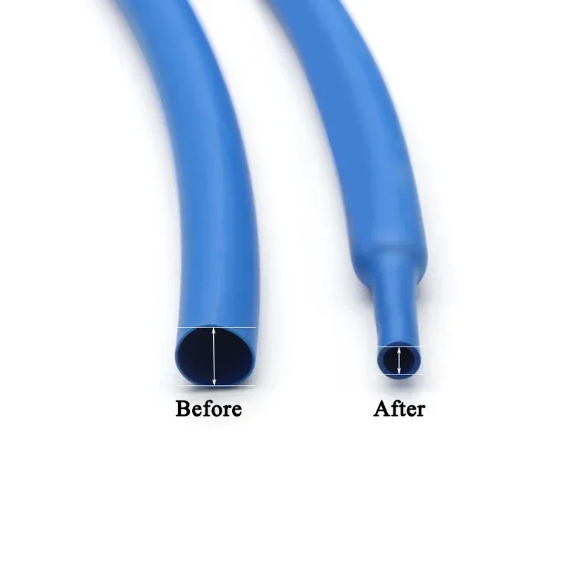 2:1 Heat Shrink Tubing Dia 1 2 3 4 5 6 7 8 9 10 12 14 16 20 25 30 40 50 mm Thermoresistant Sleeve Polyolefin Cable Repair Tube image 13