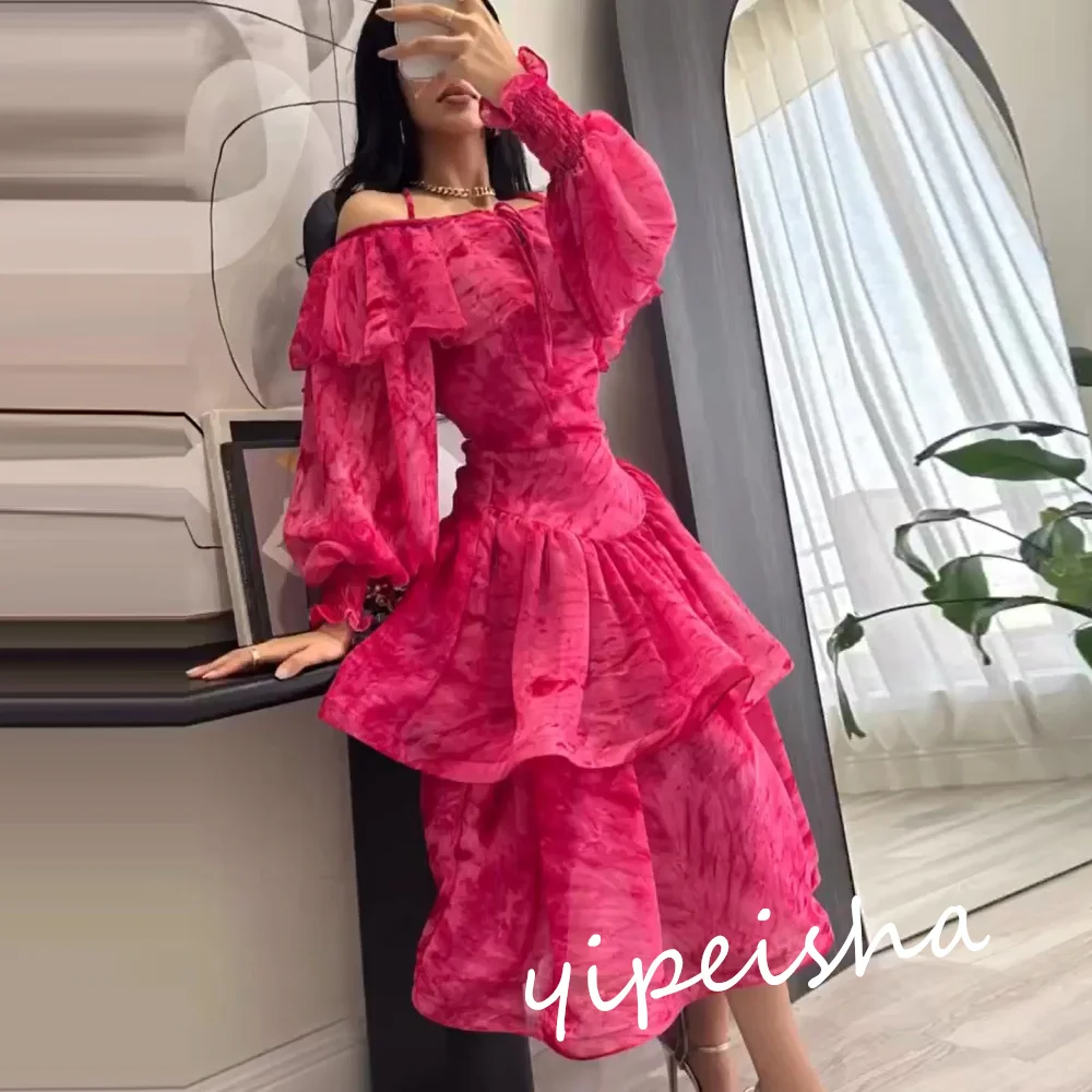 تخصيص ثوب الكرة المتدرج الرسن مناسبة مخصصة طول الكاحل