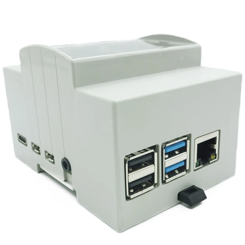 Per Raspberry Pi 4 Modello B Custodia In Abs Custodia Protettiva Custodia Bianca Per Raspberry Pi 4B
