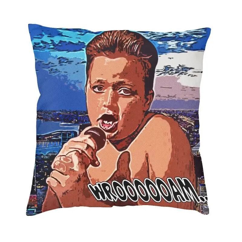 

Gibby Singing Pillow Case Decoration Cartoon Humor Fantasy Cushions Throw Pillow for Sofa Double-sided Printing