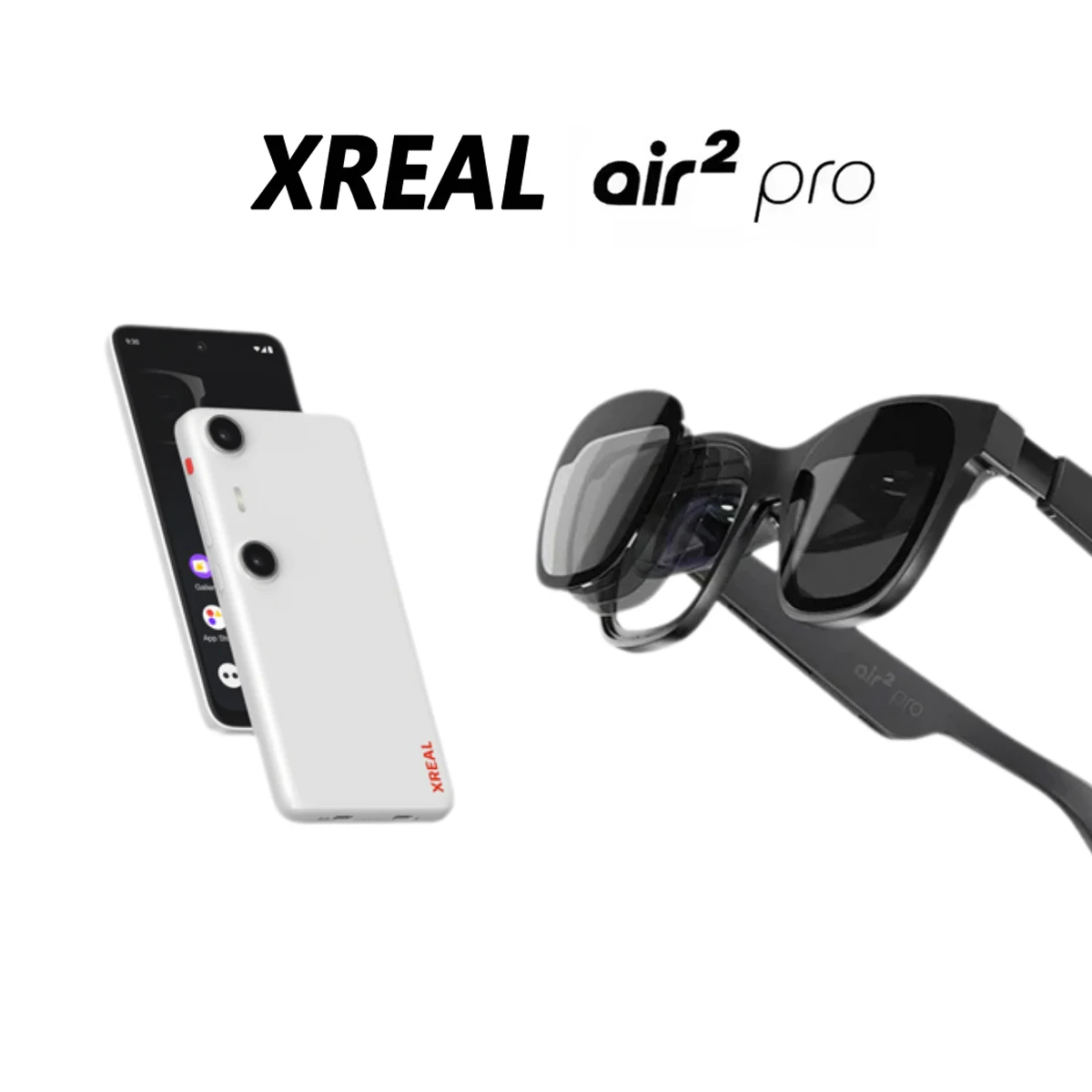 XReal-air 2 Pro Beam Pro,130インチ,1080pビュー,ポータブル XReal-air 2 Pro Beam Pro,130インチ,1080pビュー,ポータブル