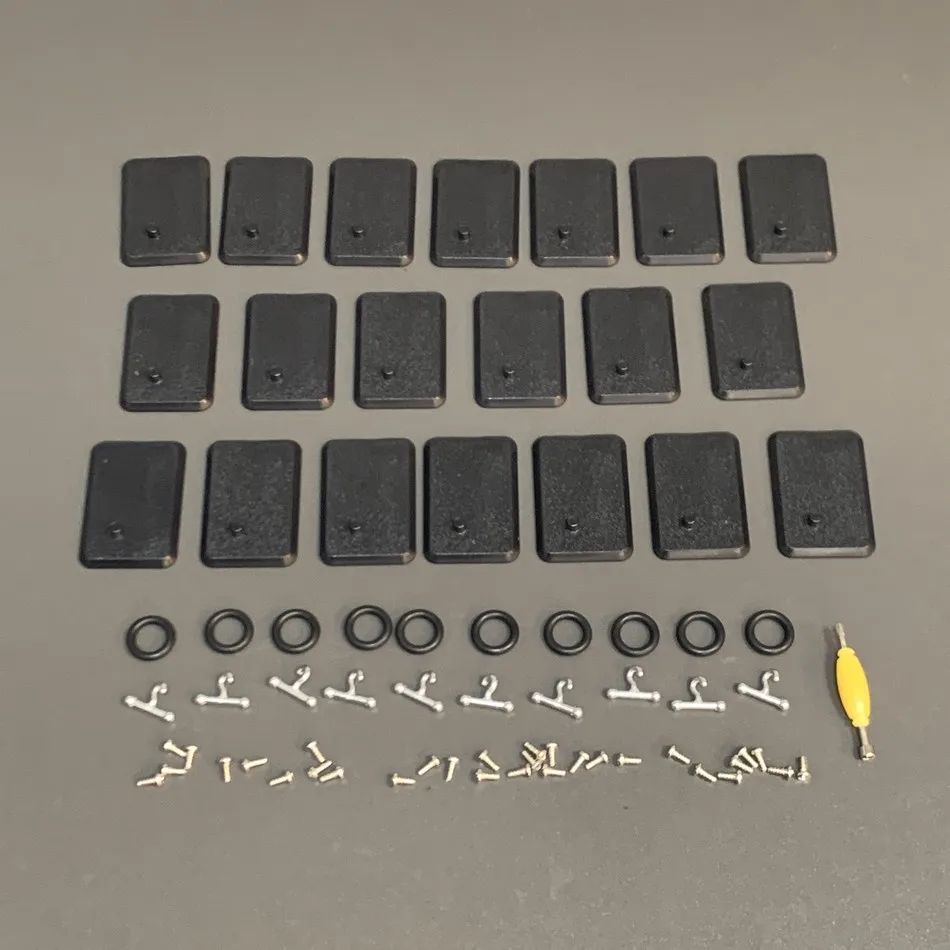 로트 베이스 O-링 허리띠 T 후크 나사 및 스패너 3.75 Gi Joe 액션 포스 피규어 다리 크로치 허리 바디 부품 액세서리 장난감