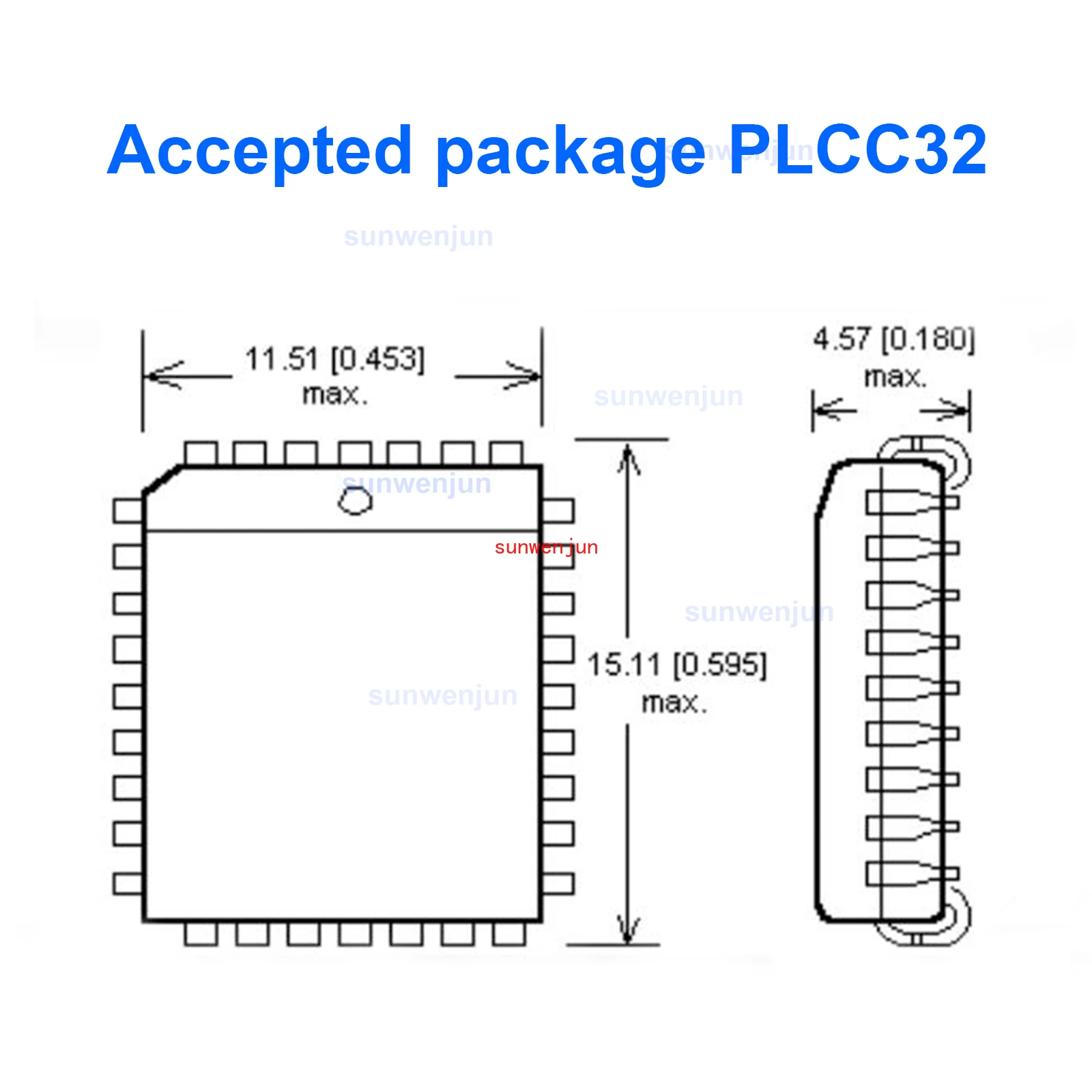 Adaptador Universal para Tl866 Plcc32-dip32 Sa015a1t T56 Beeprog Programador 700274 - Imagem 4