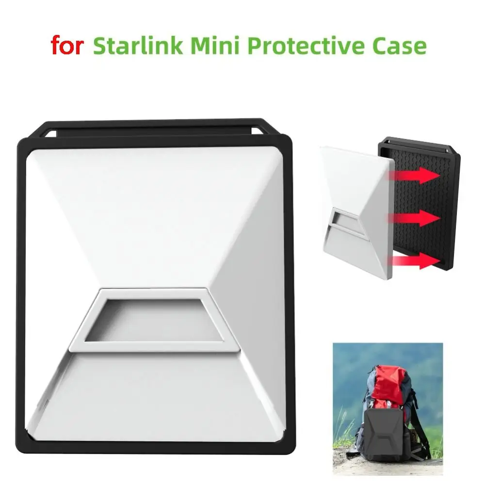 Silicone for Starlink Protective Shell Scratch-resistant Anti-reflection Full Coverage Protective Case Anti-drop for Starlink