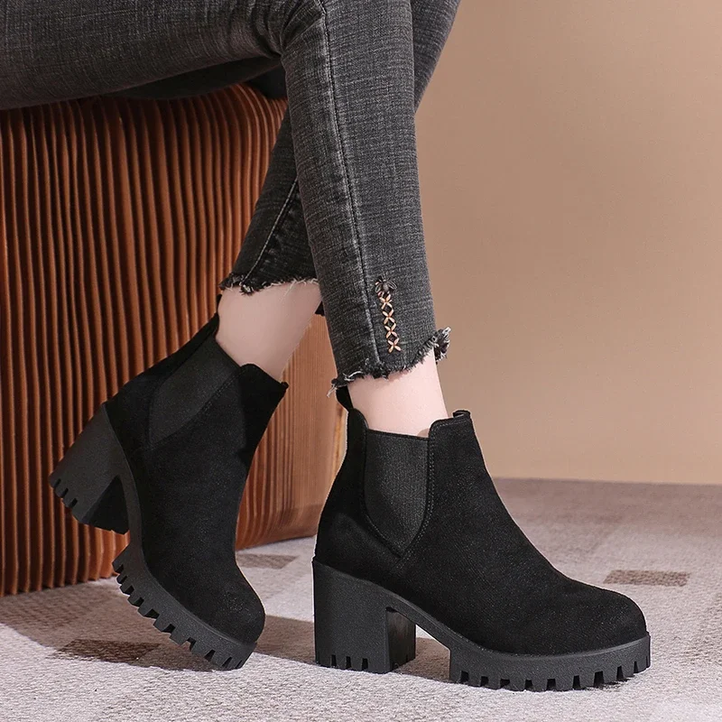 retro ankle boots