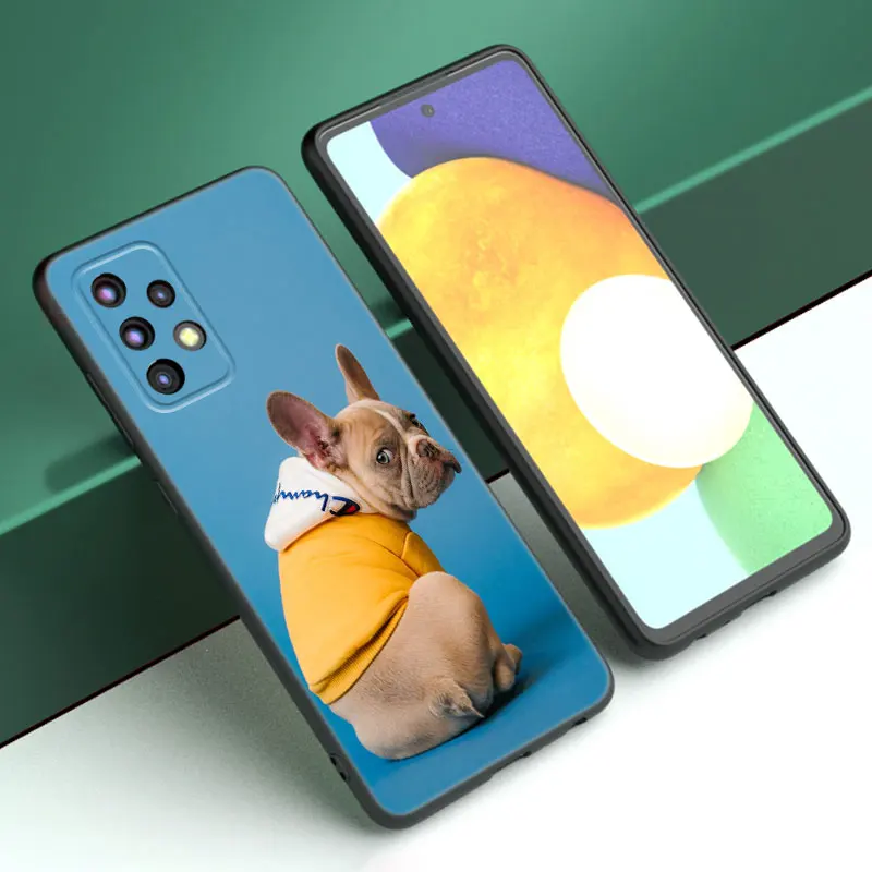 Pug French Bulldog Phone Case For Samsung Galaxy A13 A22 A32 4G A53 A73 5G A21 A30 A50 A52 S A12 A23 A31 A33 A51 A70 A71 A72- S83b9dc3c71574c9587a82a7c3fedef3ci