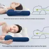 Memory Foam Neck Support Pillow Neck Pain Relief Pillow for Side Back Sleepers Summer Rebound Elastic for Circulation for Sleep 1