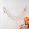 Boho Plush Toy Nordics Toy Hammock Hanging Storage Cotton Space Saver Wall Net Net Bag Plush Toy Handwoven Lace Hammock 4
